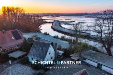 Strom | Freistehendes Einfamilienhaus mit traumhaften Blick auf die Ochtum, 28197 Bremen, Einfamilienhaus