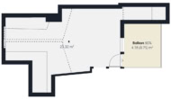 S&P | Grundriss Dachgeschoss - Lindenhof | Geräumiges Reihenmittelhaus Nähe Waterfront mit Ausbaupotenzial
