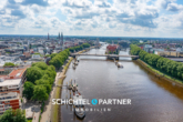 S&P | Umgebung - Altstadt | Eigentumswohnung im Hochparterre mit Sonnenbalkon in Wesernähe