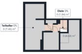 S&P | Grundriss Kellergeschoss - Ohlenhof | Geräumiges Dreiparteienhaus mit großem Grundstück und Gewerbe