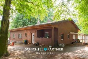 Farge | Wesernaher Bungalow auf grünem Grundstück mit Doppelgarage, 28777 Bremen, Bungalow