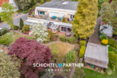 S&P | Drohnenansicht - Oberneuland | Großzügige Eigentumswohnung mit idyllischem Garten und Garage