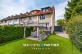 S&P | Rückansicht - Bremen - Kirchhuchting | Modernisiertes Reihenendhaus mit schönem Garten, Terrasse & eigener Garage