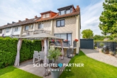 S&P | Rückansicht - Bremen - Kirchhuchting | Modernisiertes Reihenendhaus mit schönem Garten, Terrasse & eigener Garage