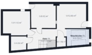 S&P | Grundriss Kellergeschoss - Lindenhof | Geräumiges Reihenmittelhaus Nähe Waterfront mit Ausbaupotenzial