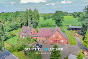 Giehlermoor | Zwei vermietete Einfamilienhäuser und ein Baugrundstück, 27729 Vollersode, Haus
