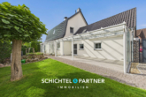 S&P | Terrasse - Ganderkesee | Hochwertiges Zweifamilienhaus mit großzügigem Garten & Carport