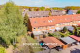 S&P | Luftansicht - Lüssum-Bockhorn | Geräumiges Reihenendhaus mit herrlichem Kamin & Carport