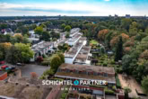 S&P | Drohnenansicht - Oberneuland | Modernisierte Maisonettewohnung mit Garten und Stellplatz
