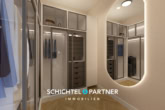 S&P | Visualisierung Ankleidezimmer - Syke | Erschlossenes Baugrundstück in naturnaher Bestlage am Friedeholz
