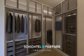 S&P | Visualisierung Ankleidezimmer - Syke | Erschlossenes Baugrundstück in naturnaher Bestlage am Friedeholz