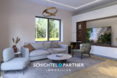 S&P | Visualisierung Wohnzimmer - Syke | Erschlossenes Baugrundstück in naturnaher Bestlage am Friedeholz