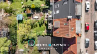 S&P | Luftansicht - Peterswerder | Teilvermietetes Altbremer Mehrfamilienhaus mit Garten