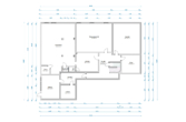 S&P | Grundriss Kellergeschoss - Baden | Exklusives Luxus-Anwesen mit Wellness-Bereich am Weserhang