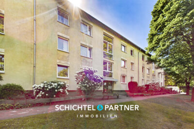 Huchting | Gepflegte 3-Zimmer-Wohnung im Hochparterre mit Balkon, 28259 Bremen, Erdgeschosswohnung