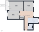 SP326_Arbergen_Idsteiner_Strasse_5_Grundriss - Arbergen | Geräumige 3-Zimmer-Wohnung mit Balkon und Stellplatz