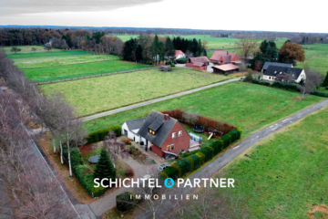 Schlußdorf | Geräumiges Einfamilienhaus mit Gartenterrasse und Garage, 27726 Worpswede, Einfamilienhaus