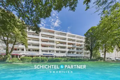 Riensberg | Sonnige 3-Zimmer-Wohnung mit Aufzug, Loggia & Parkblick, 28213 Bremen, Etagenwohnung
