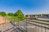 S&P | Balkon - Uphusen | Rentables Wohn- und Geschäftshaus mit Hinterhof und Autohalle