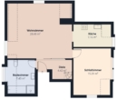 S&P | Grundriss 2. Obergeschoss - Leeste | Bezugsfreie 2,5-Zimmer-Wohnung mit Dachstudio und Stellplatz