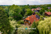 S&P | Vogelperspektive - Aschwarden | Gepflegte Doppelhaushälfte mit Carport und weitläufigem Garten
