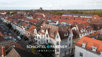 Findorff | Atemberaubendes Apartment mit Blick über die Dächer Findorffs, 28215 Bremen, Dachgeschosswohnung
