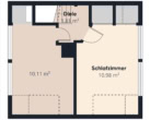 S&P | Grundriss Obergeschoss - Oslebshausen | Renovierungsbedürftiges Reihenhaus mit Garten- und Hoffläche