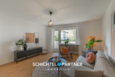 Wohnzimmer - Neu Schwachhausen | Renovierte 3-Zimmer-Wohnung mit Balkon – Sofort frei!
