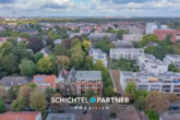 S&P | Luftansicht - Gete | Großzügige Dachgeschosswohnung mit zwei Balkonen in zentraler Lage