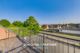 S&P | Balkon - Uphusen | Rentables Wohn- und Geschäftshaus mit Hinterhof und Autohalle