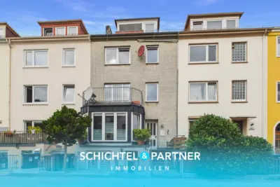 Südervorstadt | 2-Zimmer-Wohnung mit Dachterrasse im Flüsseviertel, 28199 Bremen, Dachgeschosswohnung