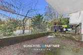 S&P | Terrasse - Bahnhofsvorstadt | Studentenhaus mit zwei Balkonen und Terrasse
