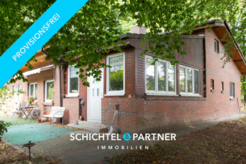 Bremen – Farge | Moderner Bungalow mit großem Grundstück und Doppelgarage in direkter Weserlage, 28777 Bremen, Bungalow