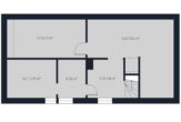 S&P | Grundriss Kellergeschoss - Vegesack | Sanierter Bungalow mit moderner Technik und stilvollem Ambiente