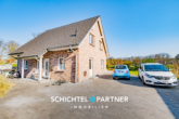 S&P | Frontansicht - Hüttenbusch | Modernes Einfamilienhaus mit großem Grundstück & viel Fläche
