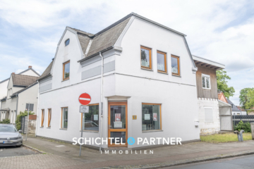 Bremen – Hemelingen | Großes Wohn- & Geschäftshaus mit Carport und Gewerbeeinheit in zentraler Lage, 28309 Bremen, Einfamilienhaus