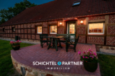 S&P | Terrasse - Groß Berßen | Einzigartiges Landanwesen mit Springbrunnen & Youtube-Video
