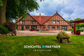 S&P | Frontansicht - Groß Berßen | Einzigartiges Landanwesen mit Springbrunnen & Youtube-Video