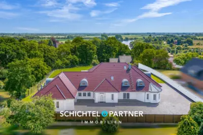 Baden | Herausragende Luxusvilla am Weserhang mit Wellness-Landschaft, 28832 Achim, Einfamilienhaus