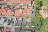 S&P | Luftansicht - Oslebshausen | Renovierungsbedürftiges Reihenhaus mit Garten- und Hoffläche