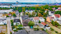 S&P | Drohnenansicht - Gröpelingen | Vermietetes Ein-Zimmer Apartment mit Balkon und Fahrstuhl