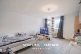 S&P | Wohn-/ Schlafzimmer - Stuhr - Brinkum | Charmantes, vermietetes Apartment mit Einbauküche und Duschbad in zweiter Reihe